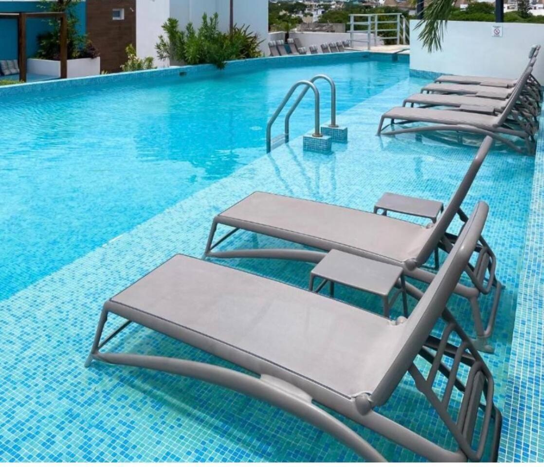 Apartamento Hermoso Depa De 2 Rec En 100mb Playa del Carmen